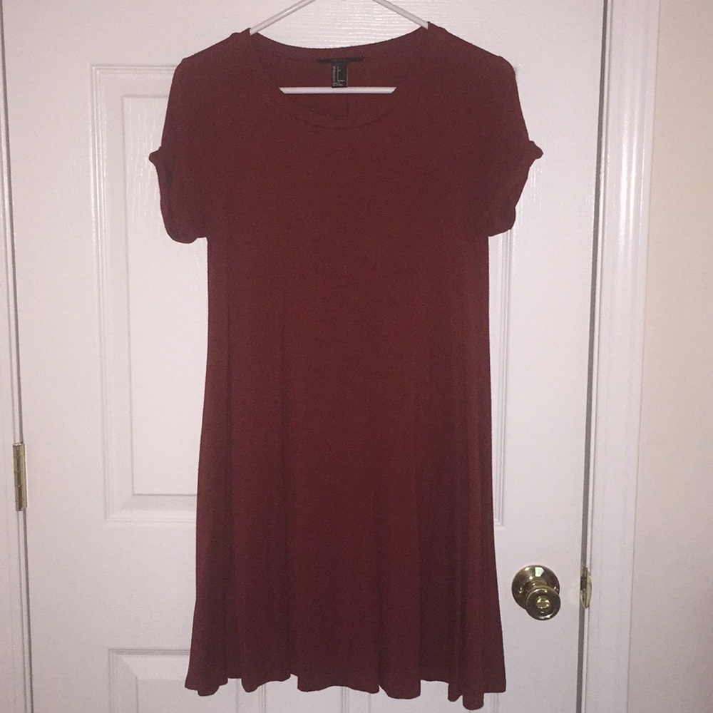 Forever 21 Rust Red Dress